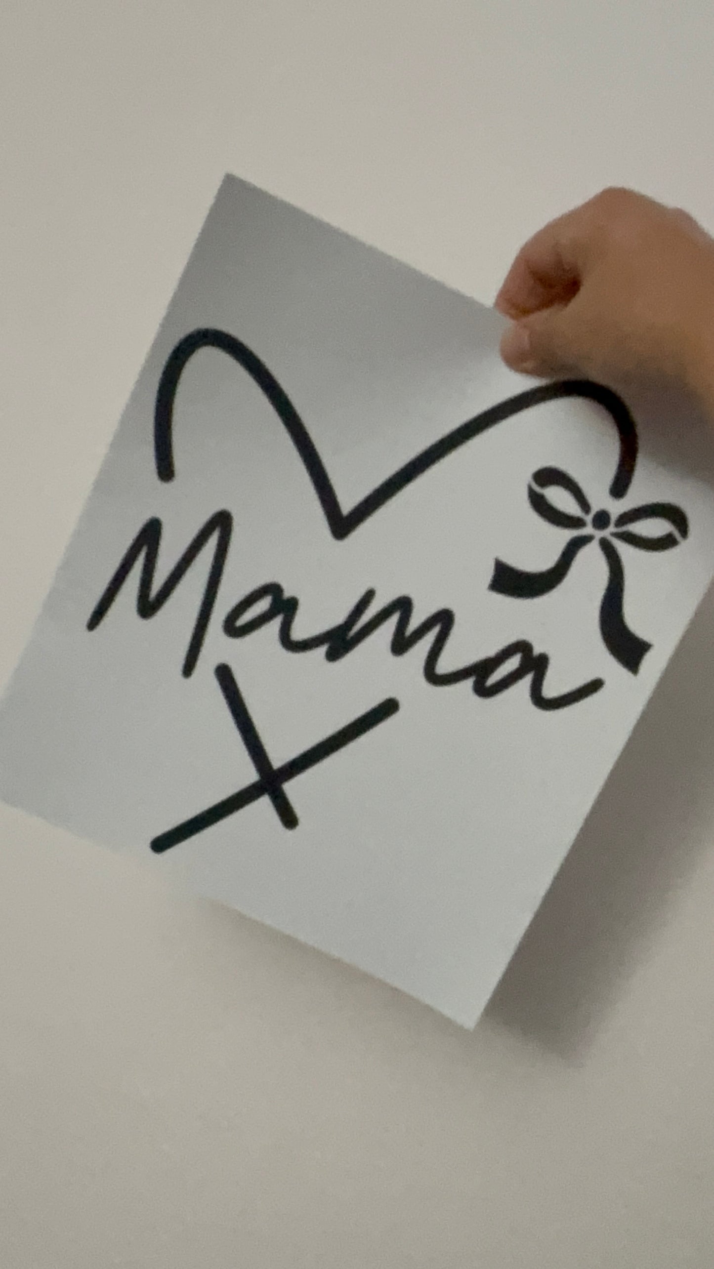 SCREEN PRINT MAMA HEART